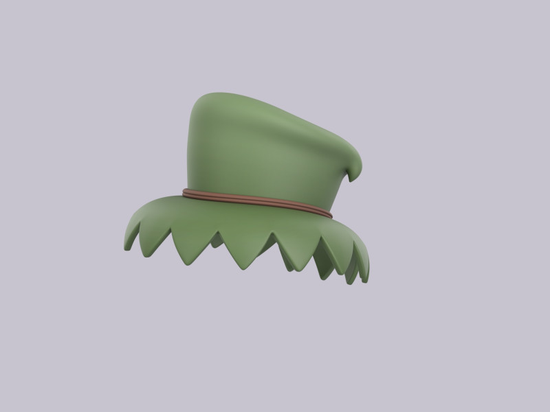 Hat619 3D Модель .c4d .max .obj .3ds .fbx .stl .blend 