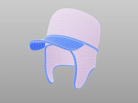 Шапка634 3D Модель