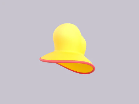 帽子637 3D 模型