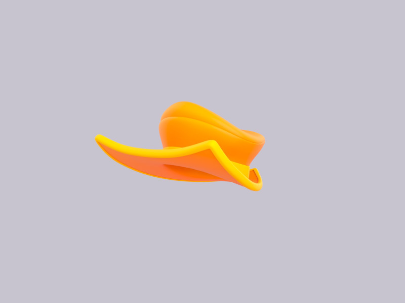 Hat650 Model 3D .c4d .max .obj .3ds .fbx .stl .blend 