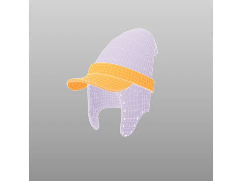 모자654 3D 모델
