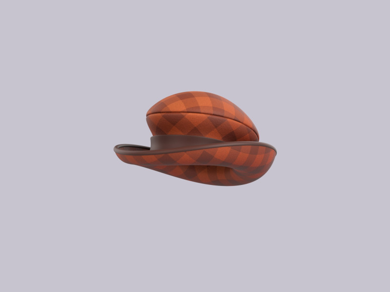 Hat669 3Dモデル .c4d .max .obj .3ds .fbx .stl .blend 