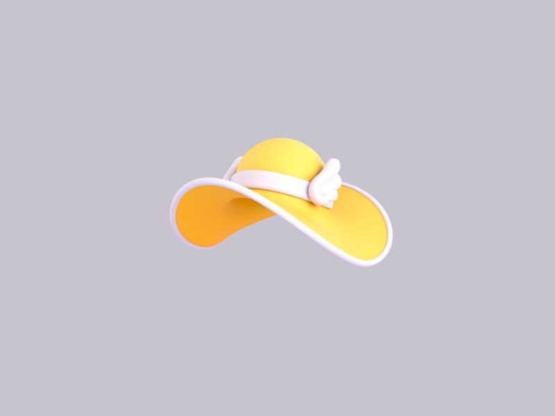 Hat677 3D 모델 .c4d .max .obj .3ds .fbx .stl .blend 
