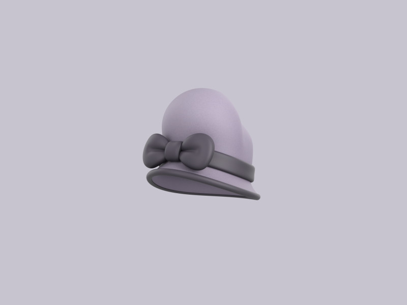 Hat683 Modello 3D .c4d .max .obj .3ds .fbx .stl .blend 