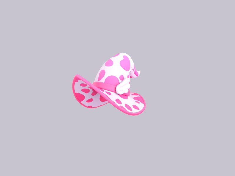Hat684 3Dモデル .c4d .max .obj .3ds .fbx .stl .blend 