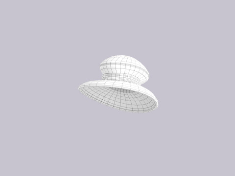 Hat687 3Dモデル