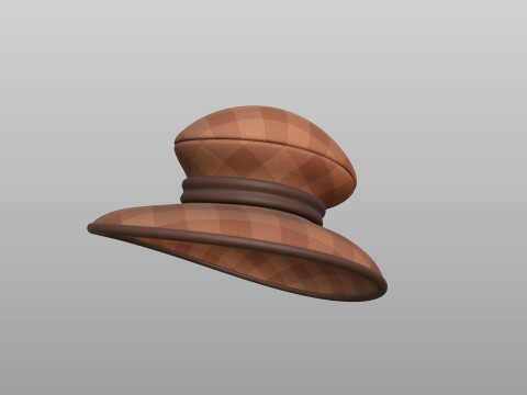Hat687 3Dモデル