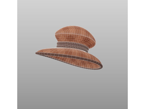 Hat687 3Dモデル