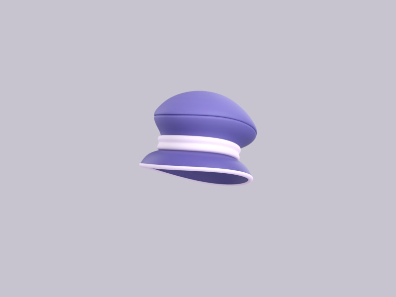 Hat694 3D 模型 .c4d .max .obj .3ds .fbx .stl .blend 