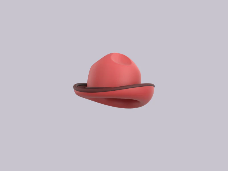 Cappello717 Modello 3D .c4d .max .obj .3ds .fbx .stl .blend 
