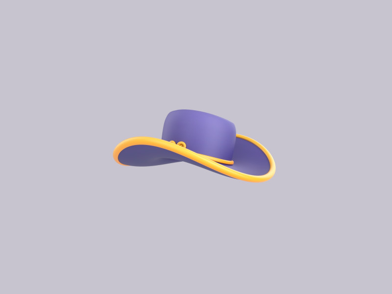 Hat725 Modelo 3D .c4d .max .obj .3ds .fbx .stl .blend 