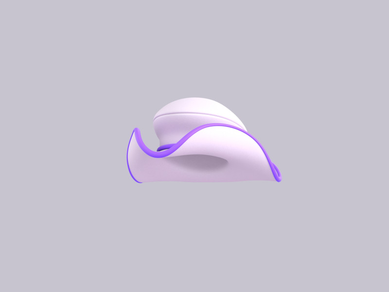 Hat736 3D Modell .c4d .max .obj .3ds .fbx .stl .blend