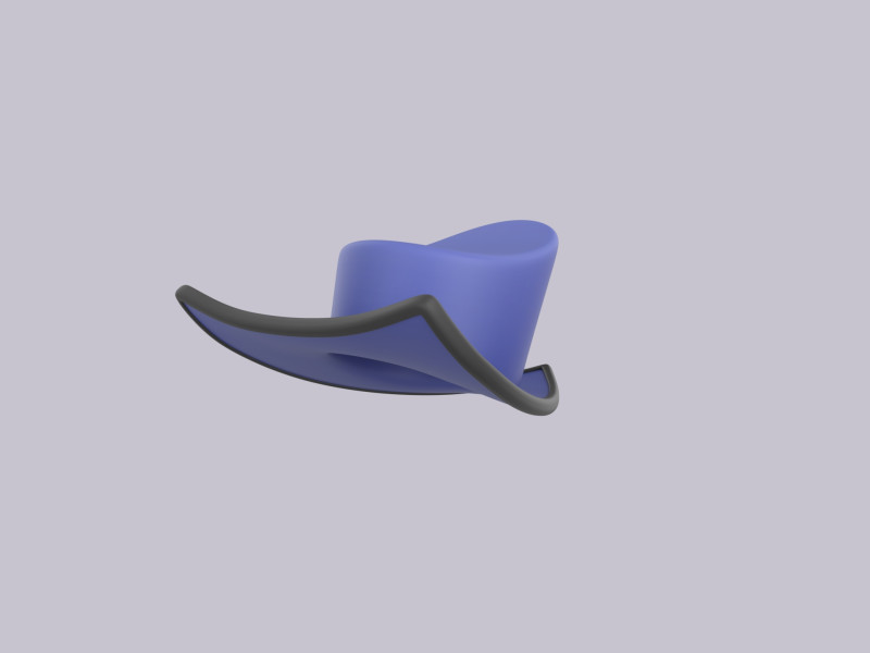 Hat737 Modelo 3D .c4d .max .obj .3ds .fbx .stl .blend
