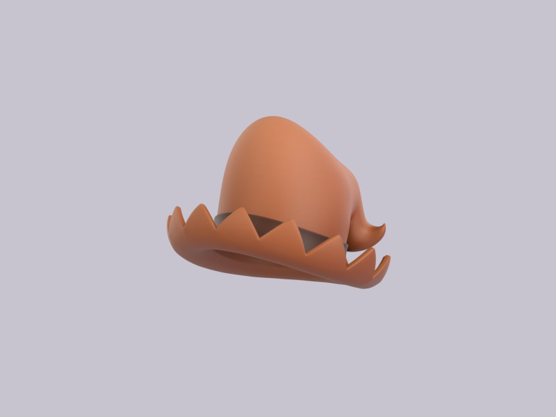 Hat748 3D Model .c4d .max .obj .3ds .fbx .stl .blend 