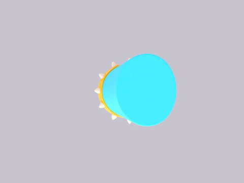 Chap&eacute;u757 Modelo 3D