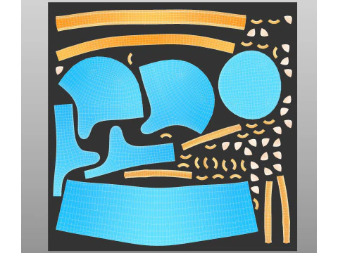 Chap&eacute;u757 Modelo 3D