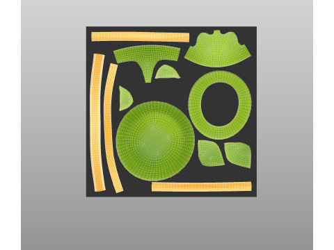 Hat761 Model 3D
