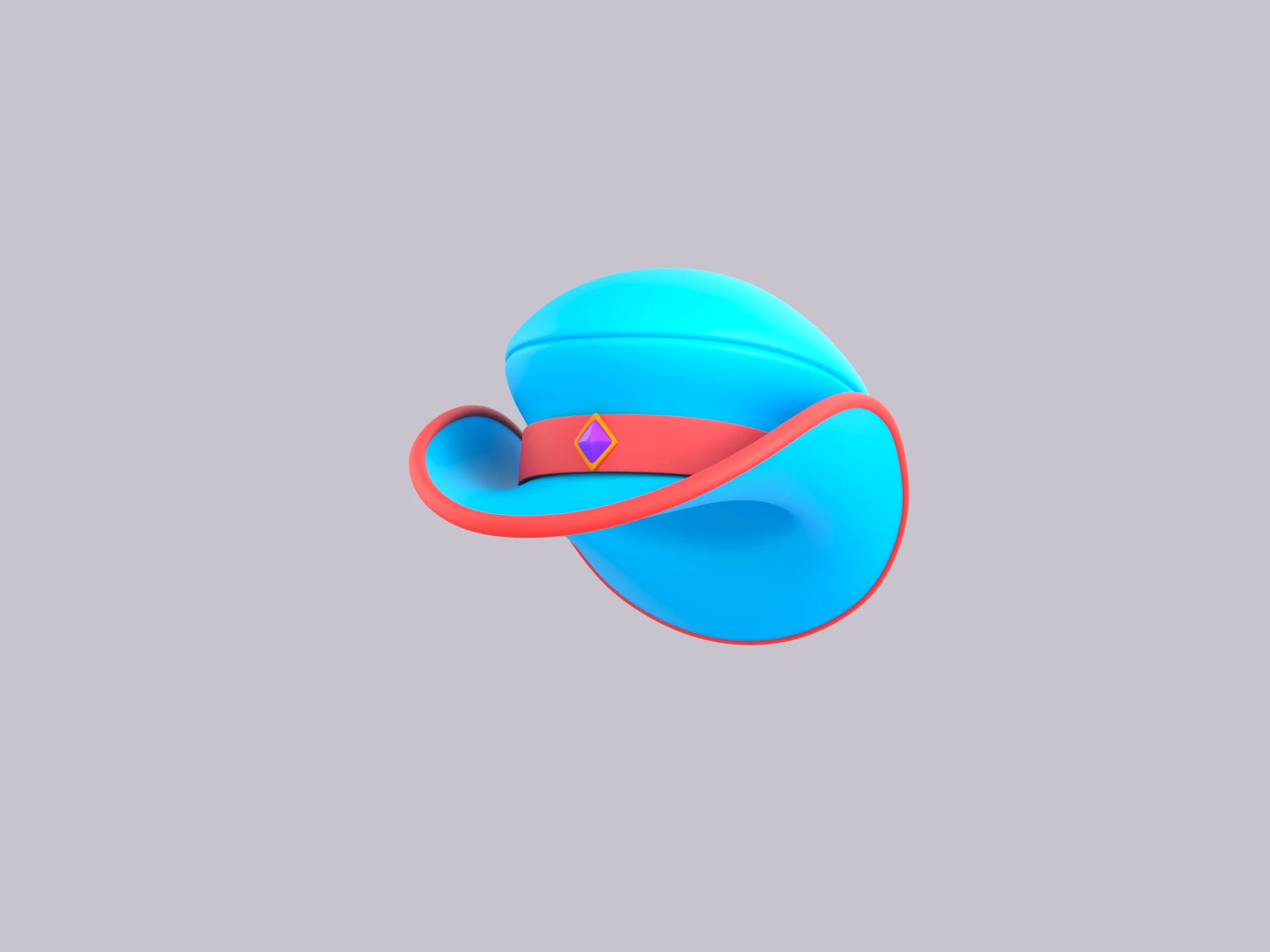 Hat763 3D Model .c4d .max .obj .3ds .fbx .stl .blend 
