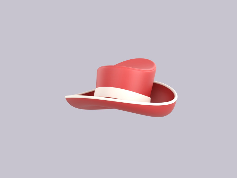 Hat770 3D Modell .c4d .max .obj .3ds .fbx .stl .blend