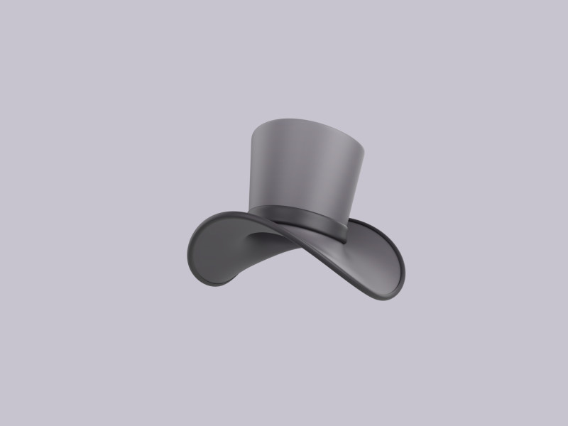 Hat778 3D Modell .c4d .max .obj .3ds .fbx .stl .blend 