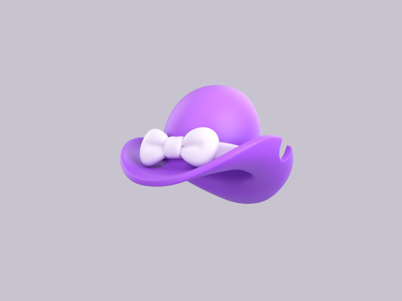 Hat781 Model 3D .c4d .max .obj .3ds .fbx .stl .blend 