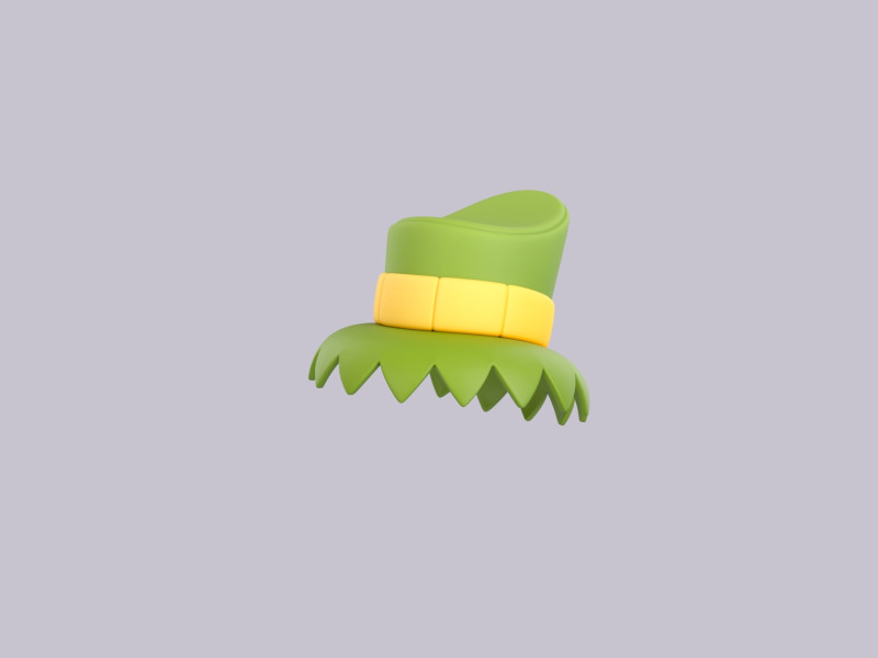Hat782 3D 模型 .c4d .max .obj .3ds .fbx .stl .blend 