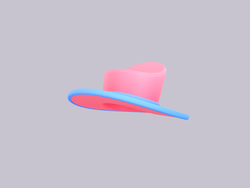 Hat796 3D 模型 .c4d .max .obj .3ds .fbx .stl .blend
