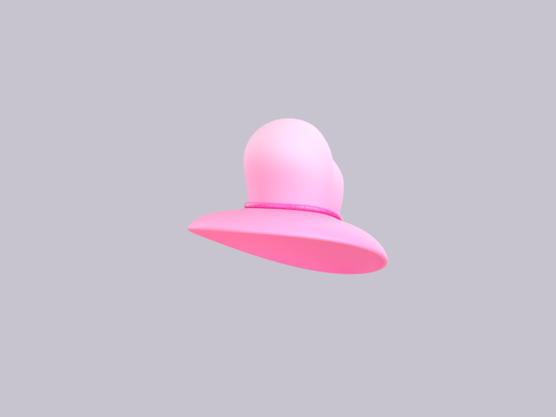 Hat818 3D Modell .c4d .max .obj .3ds .fbx .stl .blend 