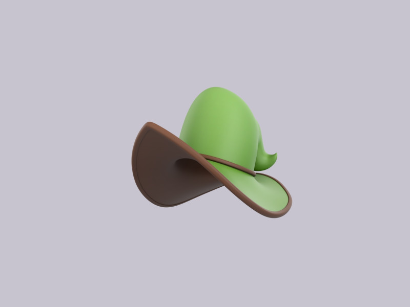 Hat823 3Dモデル .c4d .max .obj .3ds .fbx .stl .blend