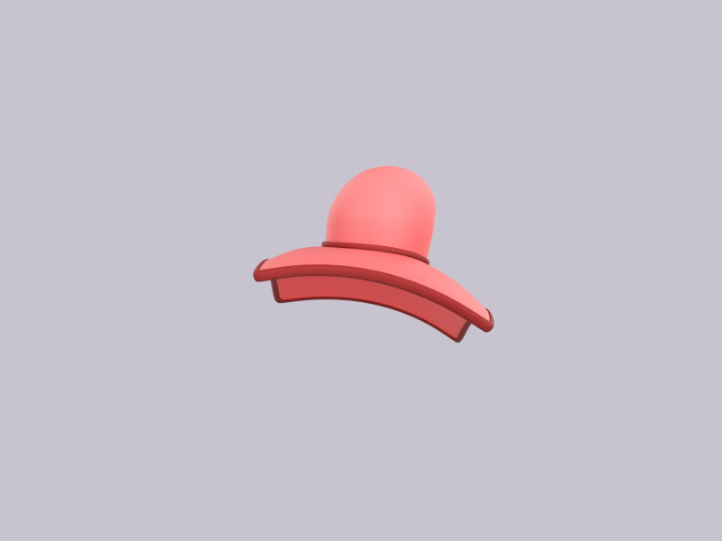 Hat825 3D 모델 .c4d .max .obj .3ds .fbx .stl .blend