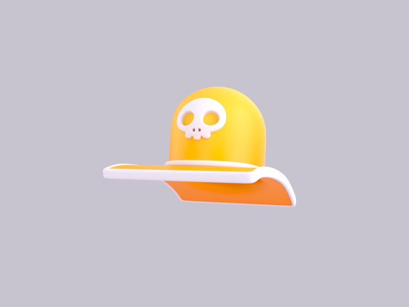 Hat833 3D 模型 .c4d .max .obj .3ds .fbx .stl .blend
