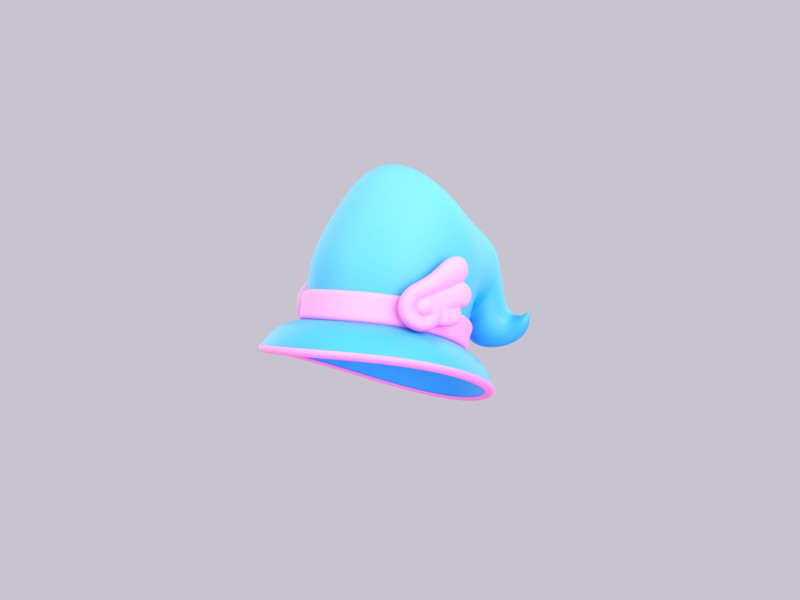 Hat847 3D Model .c4d .max .obj .3ds .fbx .stl .blend