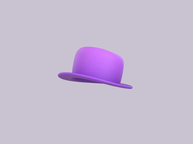 Hat860 3Dモデル .c4d .max .obj .3ds .fbx .stl .blend