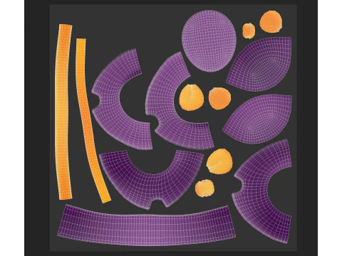 Chap&eacute;u885 Modelo 3D