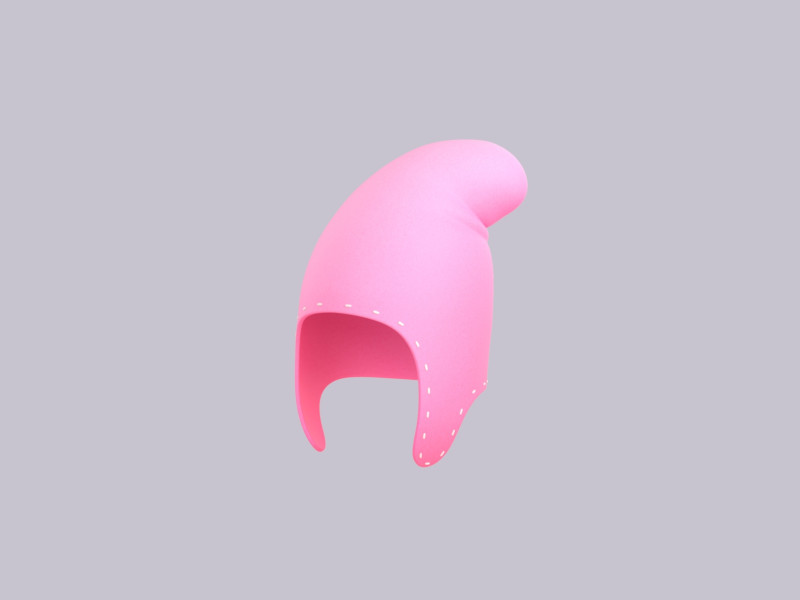 Hat887 3D Model .c4d .max .obj .3ds .fbx .stl .blend 