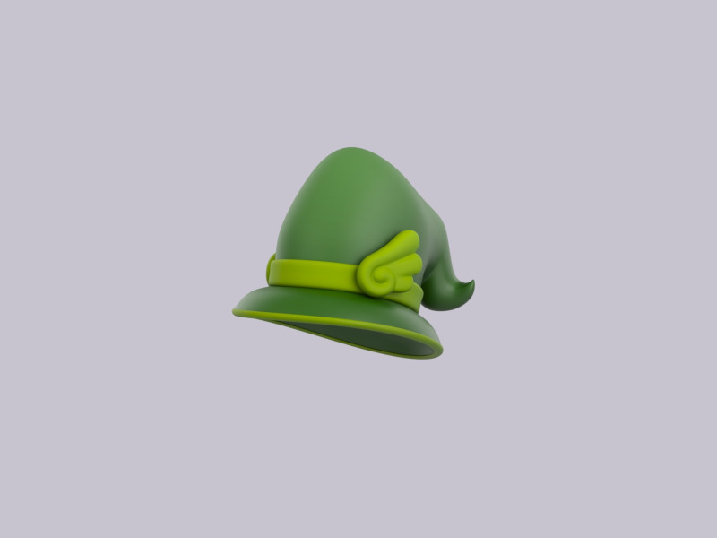 Hat897 3D Model .c4d .max .obj .3ds .fbx .stl .blend