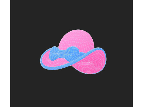 ハット899 3Dモデル