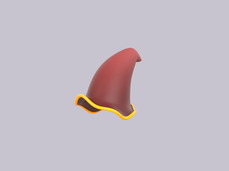 Hat917 3D Модель .c4d .max .obj .3ds .fbx .stl .blend 