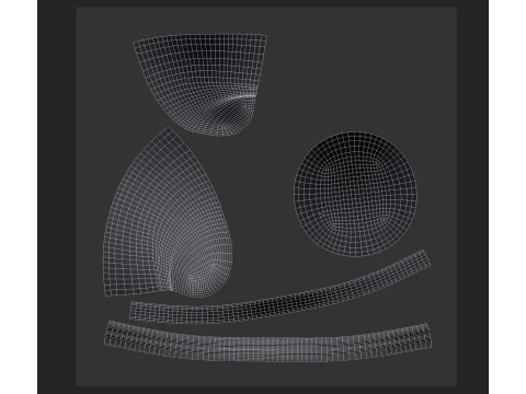 ハット920 3Dモデル