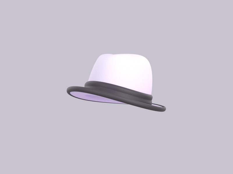Hat946 3D Model .c4d .max .obj .3ds .fbx .stl .blend