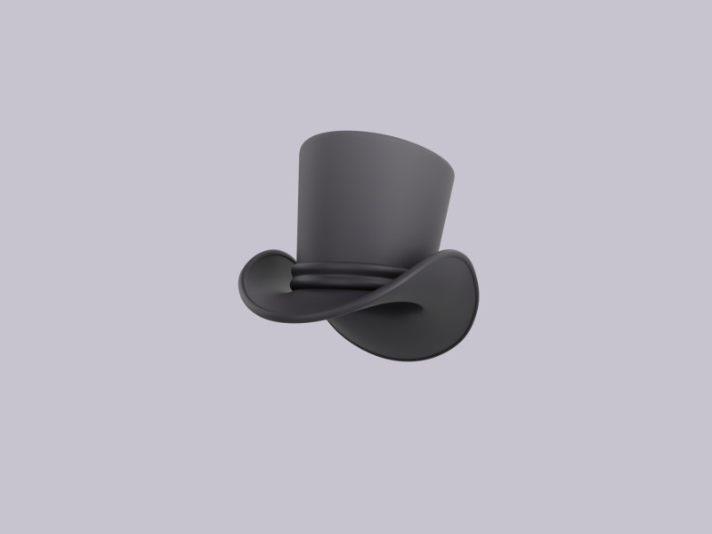 Hat947 Model 3D .c4d .max .obj .3ds .fbx .stl .blend 