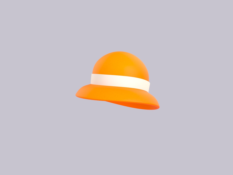 Hat959 3D 模型 .c4d .max .obj .3ds .fbx .stl .blend 