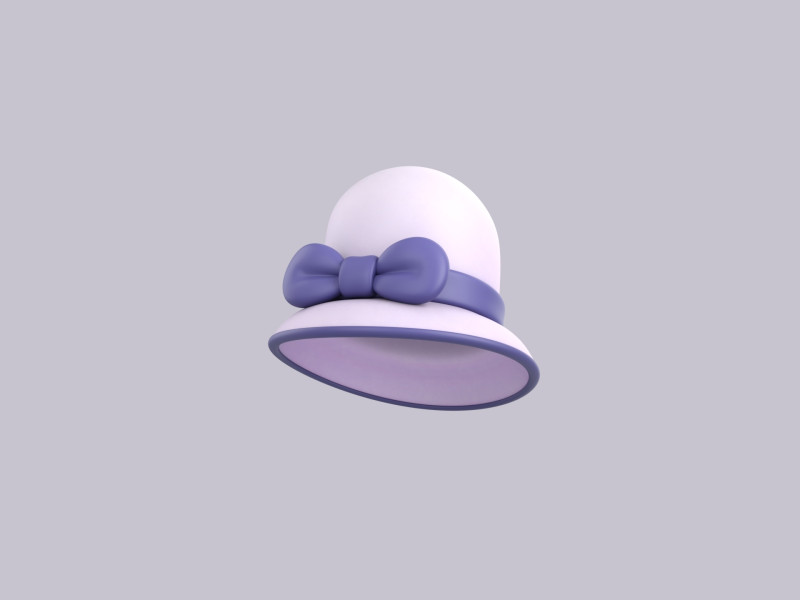 Hat962 Model 3D .c4d .max .obj .3ds .fbx .stl .blend