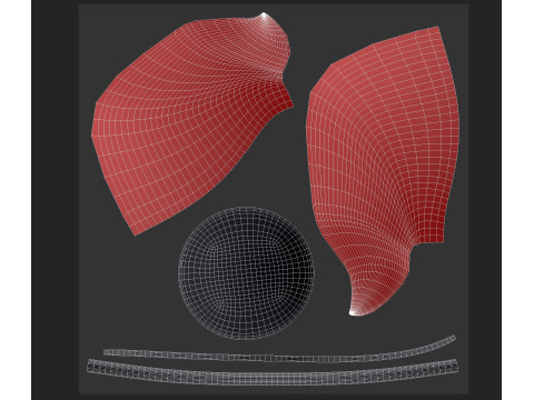 Hat974 3D Modell