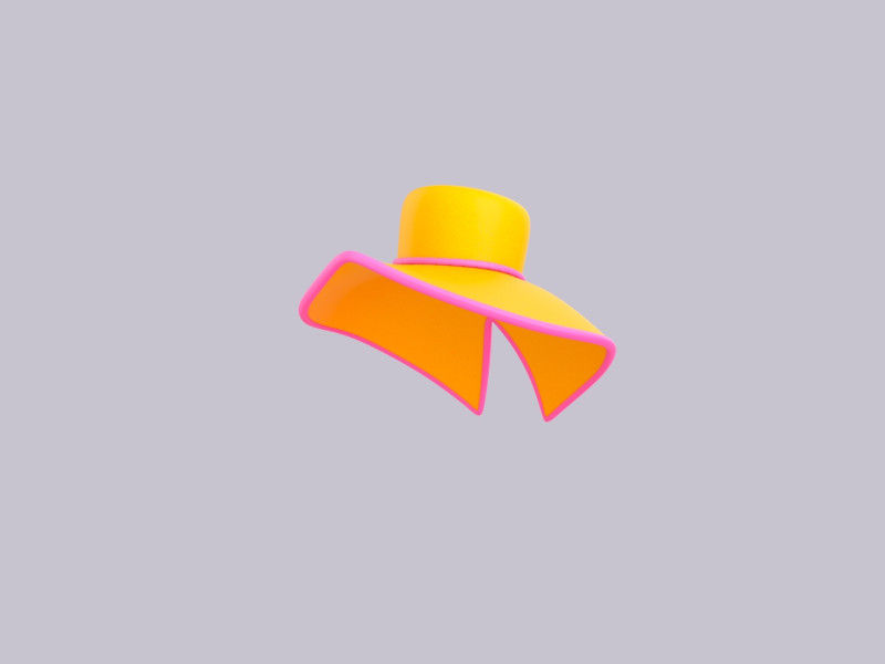 Hat988 Modello 3D .c4d .max .obj .3ds .fbx .stl .blend 
