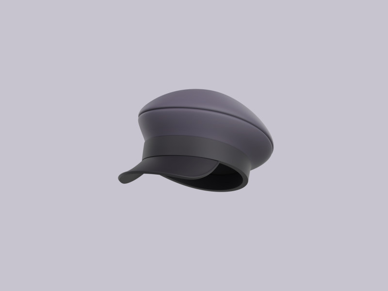 Hat990 3D 模型 .c4d .max .obj .3ds .fbx .stl .blend 