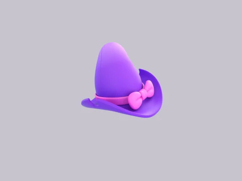 모자1001 3D 모델