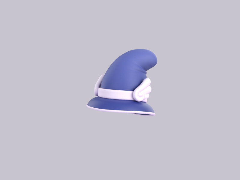 Hat1004 Model 3D .c4d .max .obj .3ds .fbx .stl .blend 