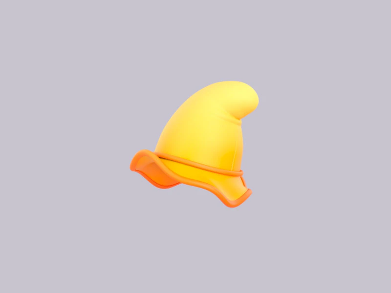 Hat1008 3D Model .c4d .max .obj .3ds .fbx .stl .blend