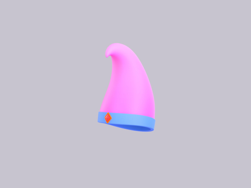 Hat1013 3D Model .c4d .max .obj .3ds .fbx .stl .blend 